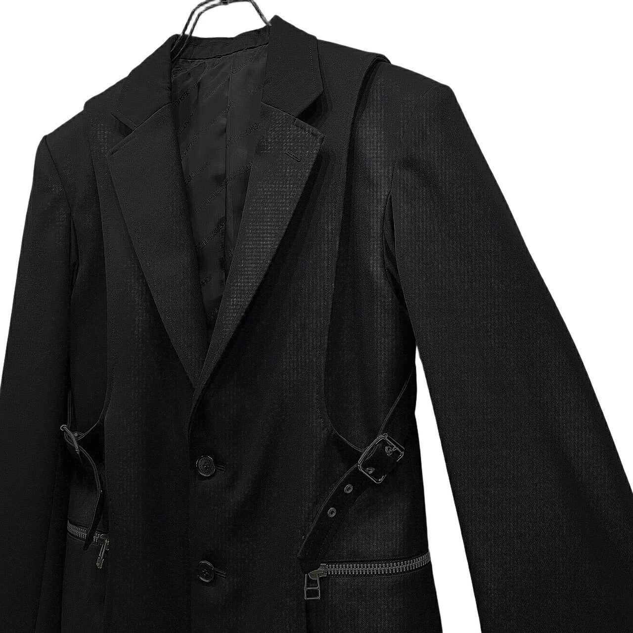 JOHN LAWRENCE SULLIVAN 21AW Dormeuil Layered Blazer Size 44