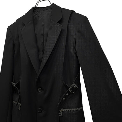JOHN LAWRENCE SULLIVAN 21AW Dormeuil Layered Blazer Size 44