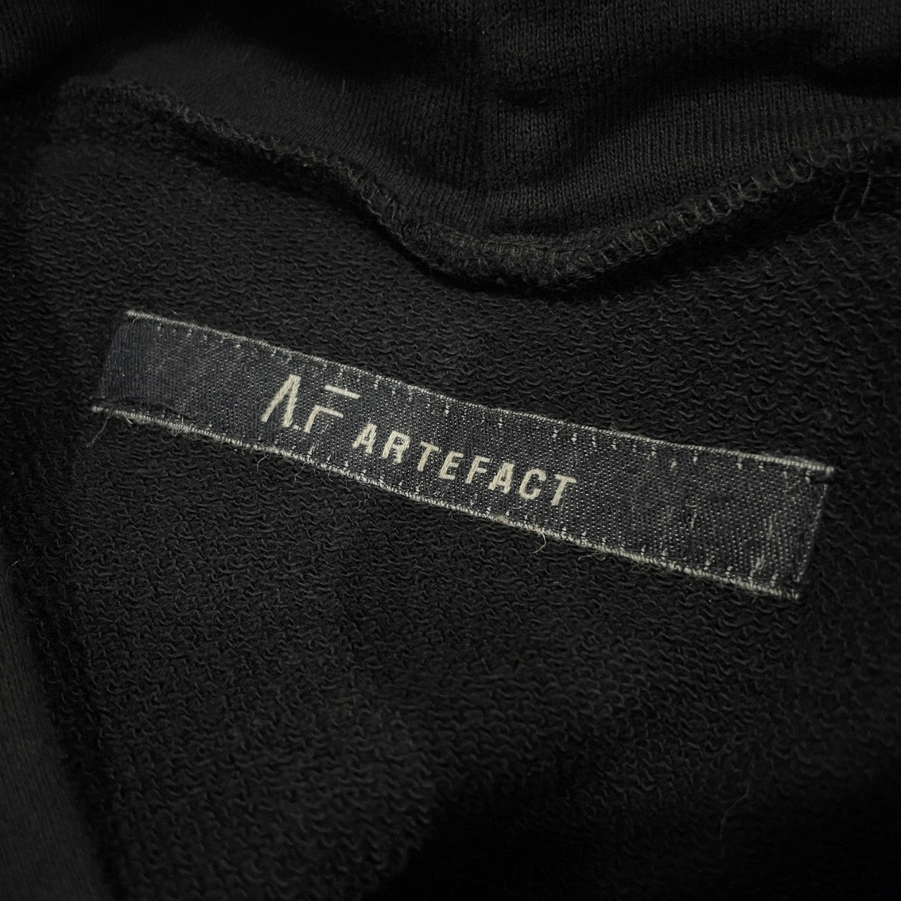 A.F Artefact Numbering Print Raglan Oversized Hoodie Size 5