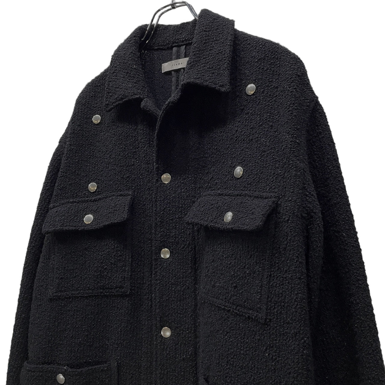 JieDa 22AW Napping Wool Snap Button Coverall Jacket Size 1