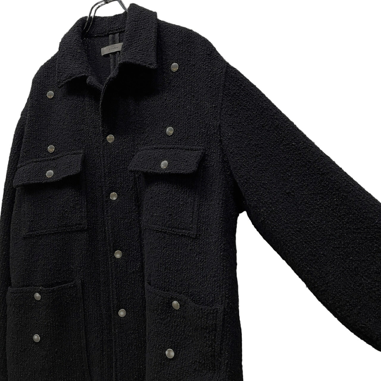 JieDa 22AW Napping Wool Snap Button Coverall Jacket Size 1