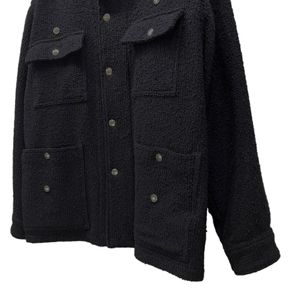 JieDa 22AW Napping Wool Snap Button Coverall Jacket Size 1