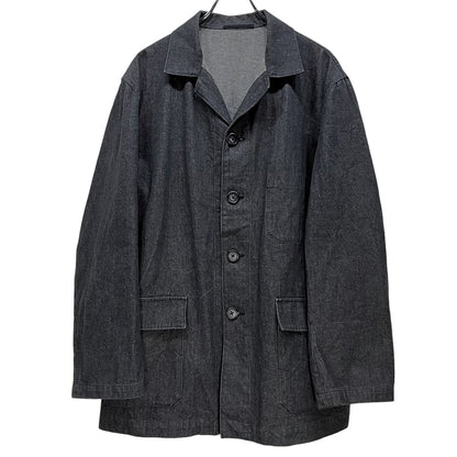 Yohji Yamamoto Y's for men Black Denim Chore Coat Size 3