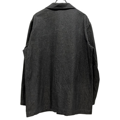 Yohji Yamamoto Y's for men Black Denim Chore Coat Size 3