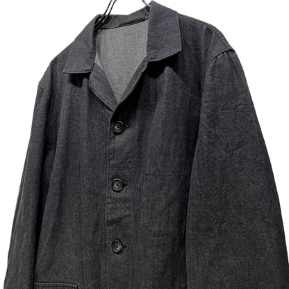 Yohji Yamamoto Y's for men Black Denim Chore Coat Size 3