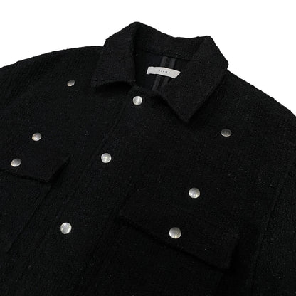 JieDa 22AW Napping Wool Snap Button Coverall Jacket Size 1