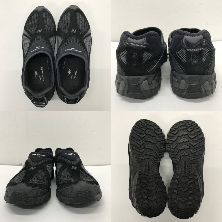 COMME des GARCONS HOMME x New Black Sneakers Size 28.0