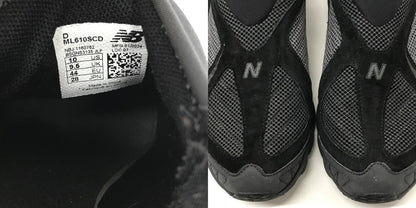 COMME des GARCONS HOMME x New Black Sneakers Size 28.0