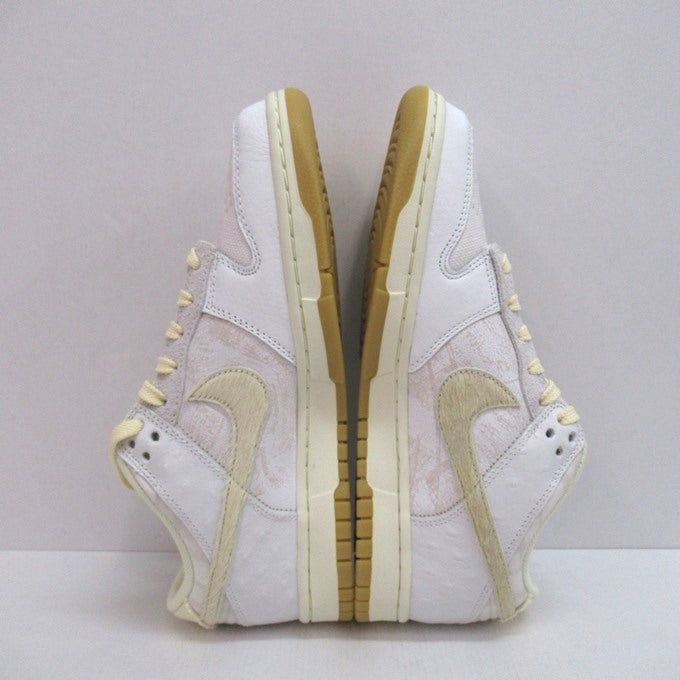 NIKE DUNK LOW RETRO QS "Tokyo" Light Bone Sneakers Size 26cm