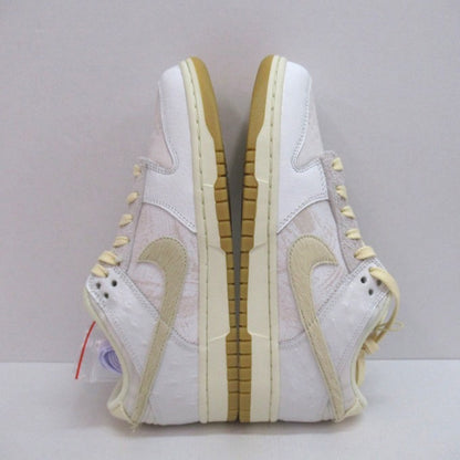 NIKE DUNK LOW RETRO QS "Tokyo" Light Bone Sneakers Size 26cm