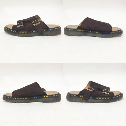 Dr. Martens Dayne Suede Slide Sandals Brown Size UK9