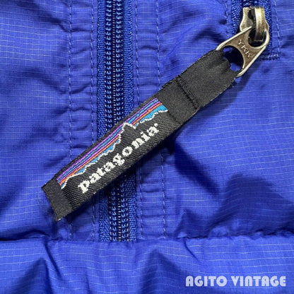 Patagonia Blue Ribbon Half-Zip Puffball Pullover Vest Size L