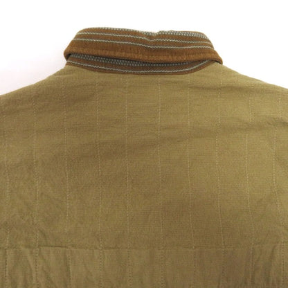 RRL Jacquard Stripe Cape Shirt Brown Size XS