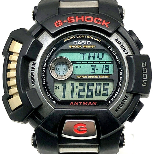 G-SHOCK Antman Radio Controlled Black Watch Size ONE SIZE