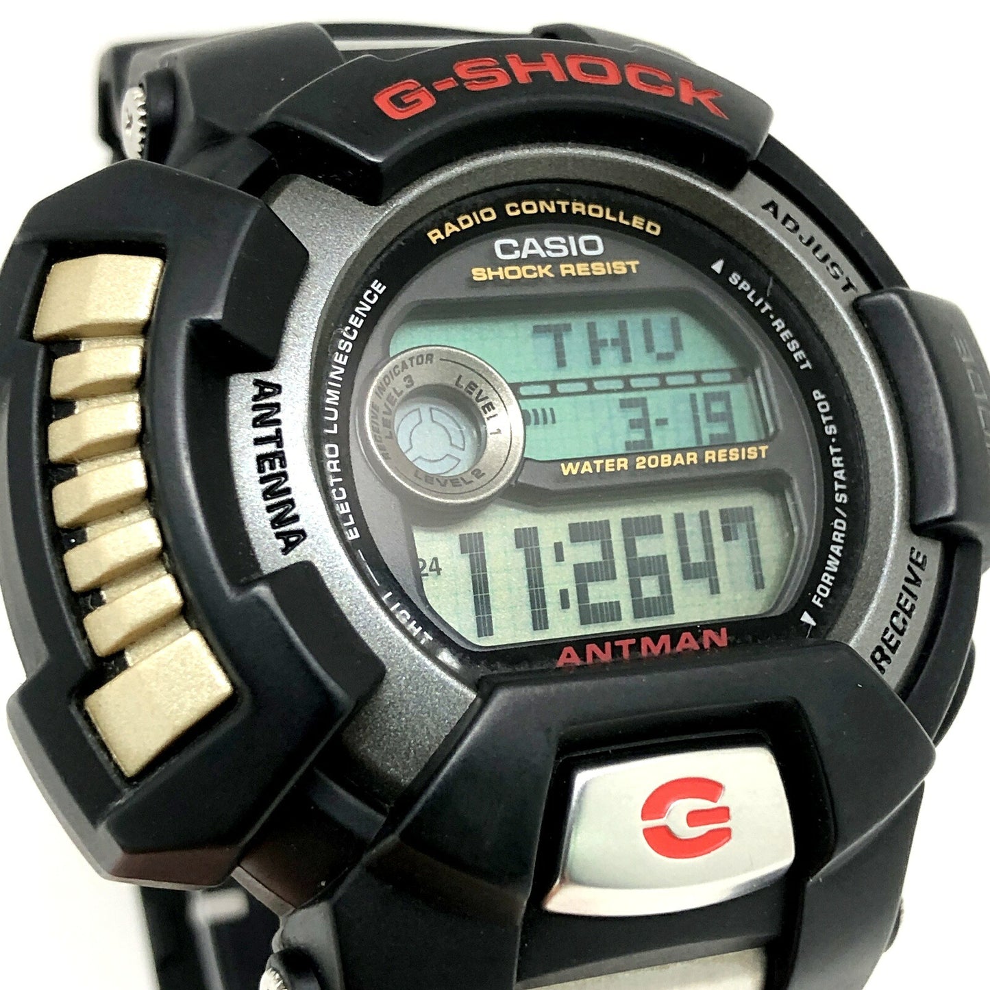G-SHOCK Antman Radio Controlled Black Watch Size ONE SIZE