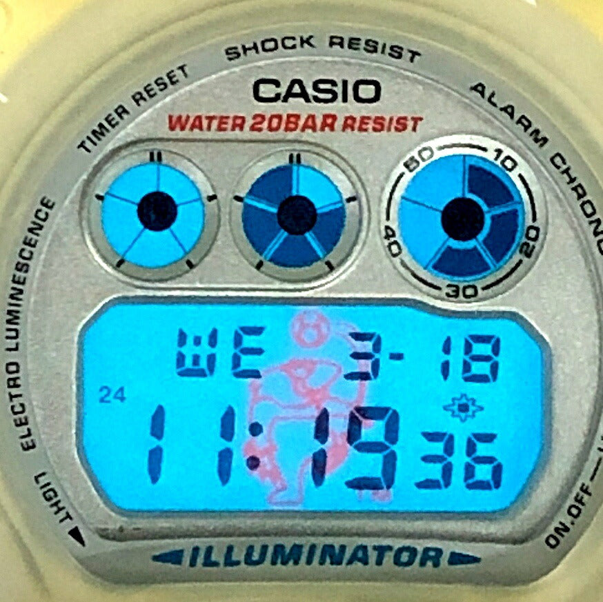 G-SHOCK DW-6900WF-7T FIFA 98 Skeleton Watch Size ONE SIZE