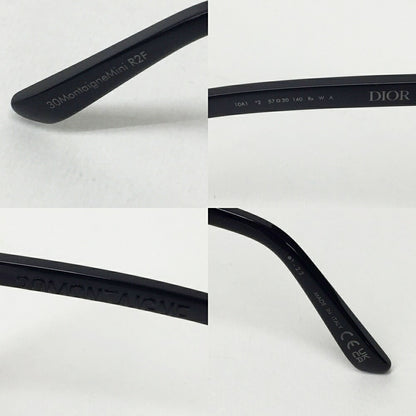 Mini Dior 30Montaigne Black Sunglasses Size ONE SIZE