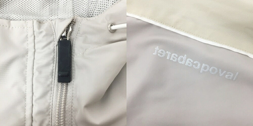 CABARET POVAL 24SS Breathable Track Jacket Gray Size L