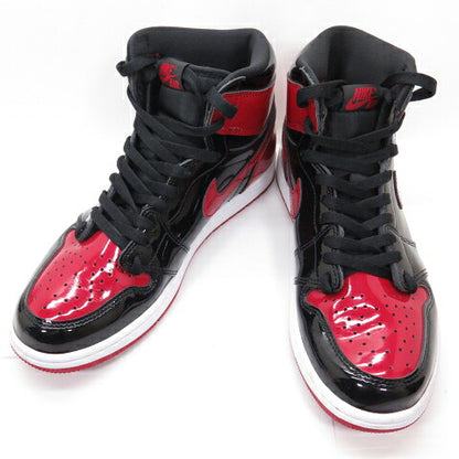 NIKE Air Jordan 1 Retro High OG Bred Patent Sneakers