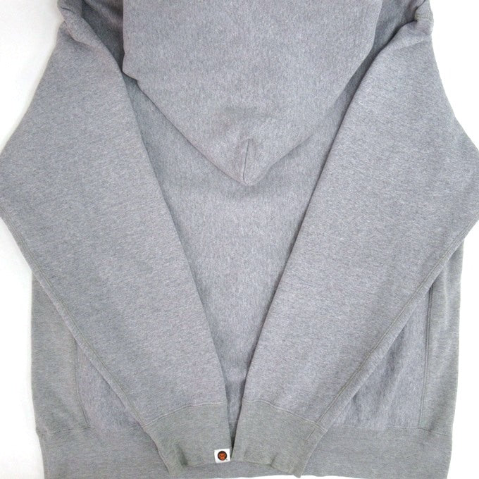A BATHING APE x KAWS Baby Milo Zip Hoodie Gray Size L