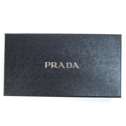 PRADA SAFFIANO FLOCCO Saffiano Wallet Black Size ONE SIZE