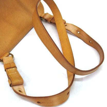 BREE Leather Backpack Camel Size ONE SIZE