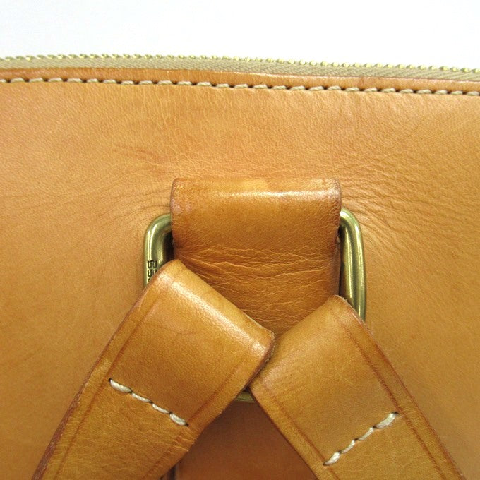 BREE Leather Backpack Camel Size ONE SIZE