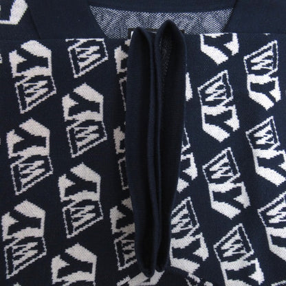 wasted youth Knit Short Sleeve Polo Navy Size XL