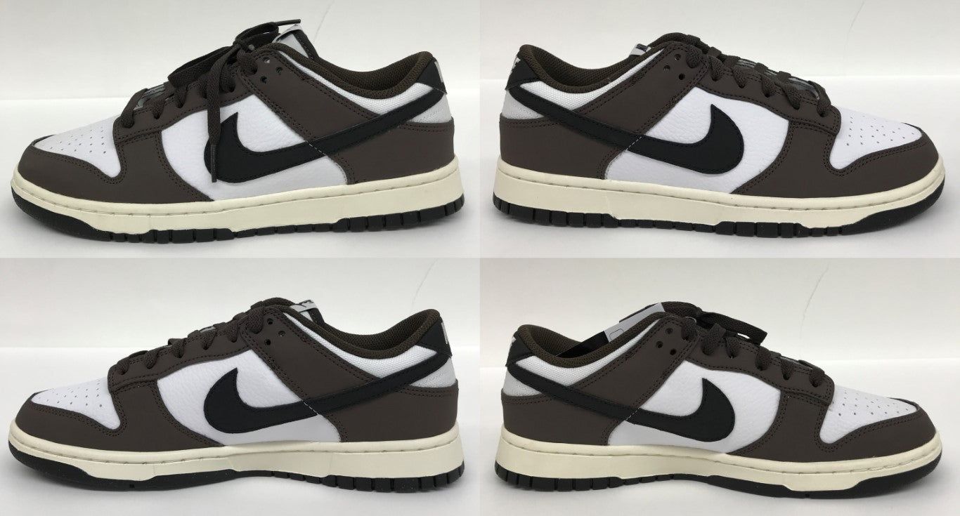 NEXT NATURE Dunk Low Brown Sneakers Size 28.0