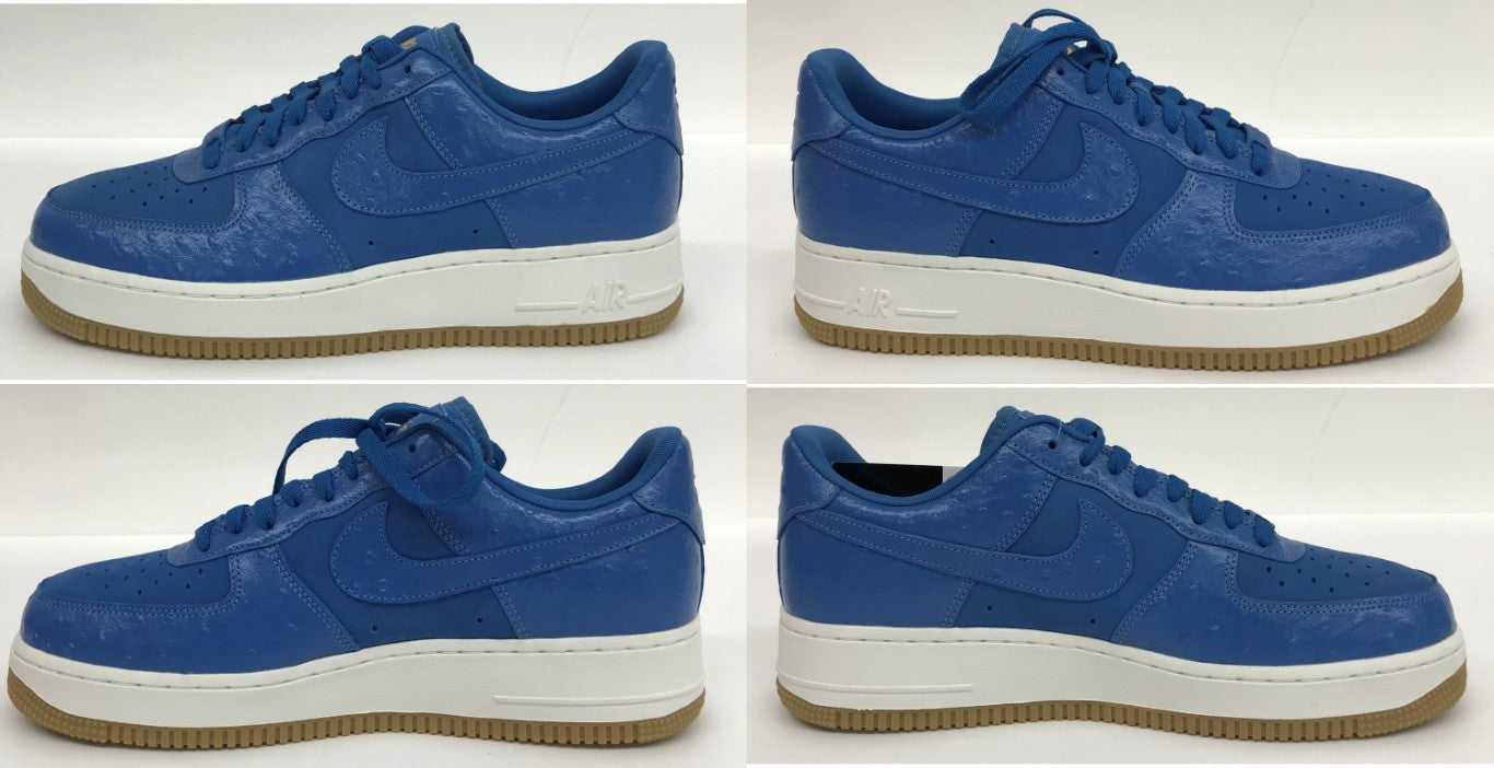 NIKE AF1 Low '07 LX Blue Sneakers Size 27.5