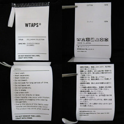 WTAPS x UNDERCOVER 22SS GIG Long T-Shirt Black Size 01
