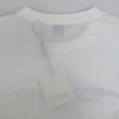 BURBERRY LONDON ENGLAND Logo S/S T-Shirt White Size M