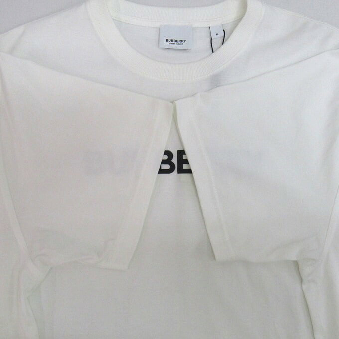 BURBERRY LONDON ENGLAND Logo S/S T-Shirt White Size M