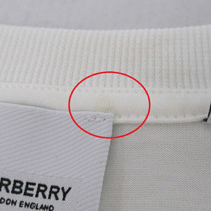 BURBERRY LONDON ENGLAND Logo S/S T-Shirt White Size M