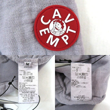 C.E Overdye Raglan GAUZE Crewneck Sweatshirt Gray Size M