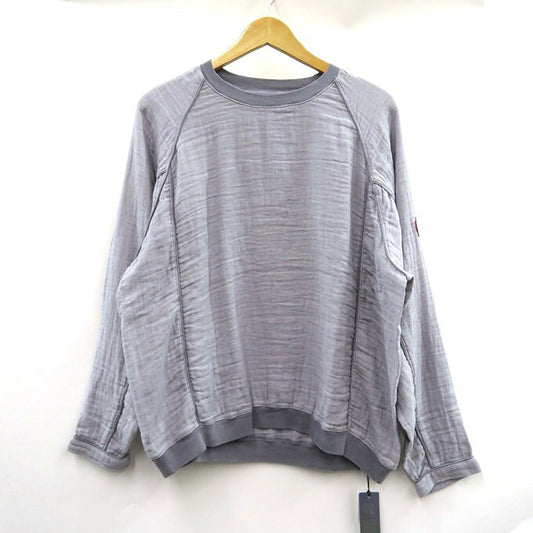 C.E Overdye Raglan GAUZE Crewneck Sweatshirt Gray Size M