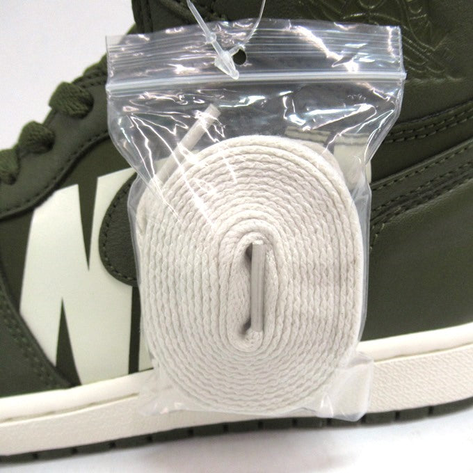 NIKE AIR JORDAN 1 High OG Olive Sneakers Size 27.5cm