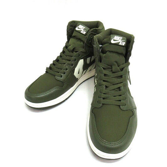 NIKE AIR JORDAN 1 High OG Olive Sneakers Size 27.5cm