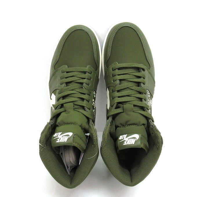 NIKE AIR JORDAN 1 High OG Olive Sneakers Size 27.5cm