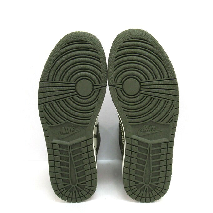 NIKE AIR JORDAN 1 High OG Olive Sneakers Size 27.5cm