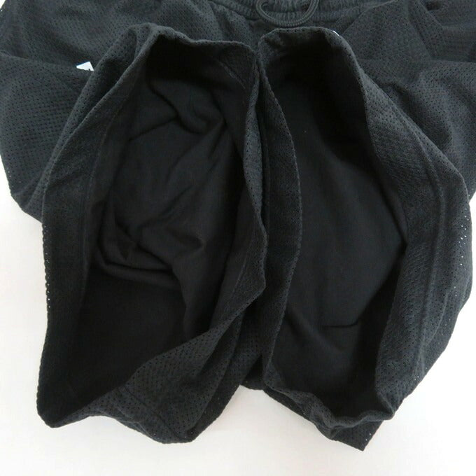 WTAPS 24SS WUS 02 Mesh Logo Print Shorts Black Size 04
