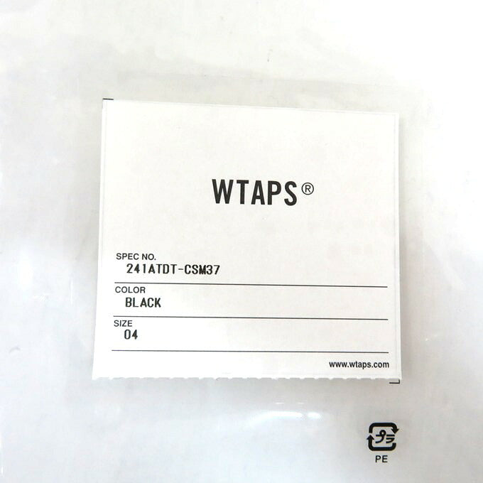 WTAPS 24SS WUS 02 Mesh Logo Print Shorts Black Size 04