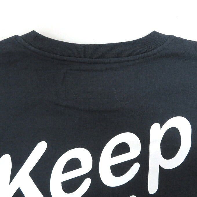 DESCENDANT 24SS TEAM SS Print T-Shirt Navy Size 4