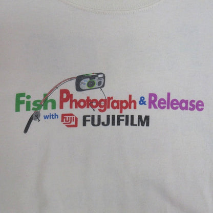 FUJIFILM 00s Promotion T-Shirt White Size L