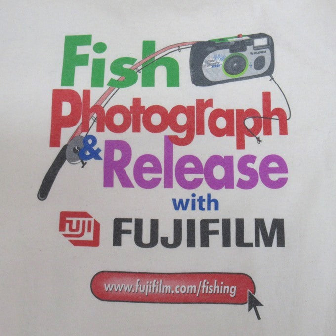 FUJIFILM 00s Promotion T-Shirt White Size L