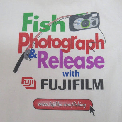 FUJIFILM 00s Promotion T-Shirt White Size L