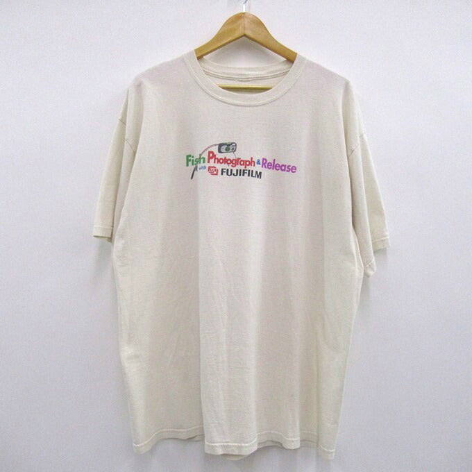 FUJIFILM 00s Promotion T-Shirt White Size L