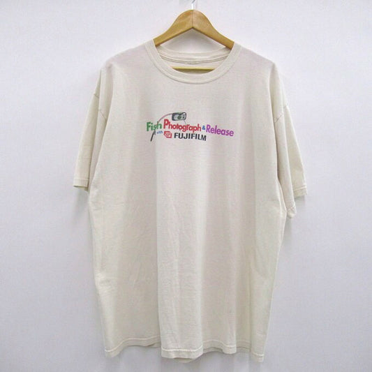 FUJIFILM 00s Promotion T-Shirt White Size L