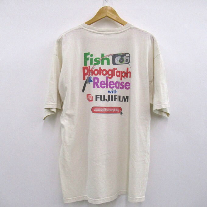 FUJIFILM 00s Promotion T-Shirt White Size L
