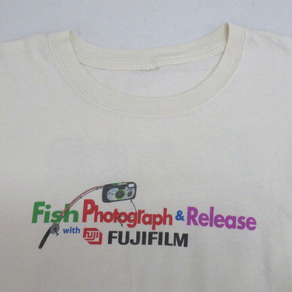 FUJIFILM 00s Promotion T-Shirt White Size L